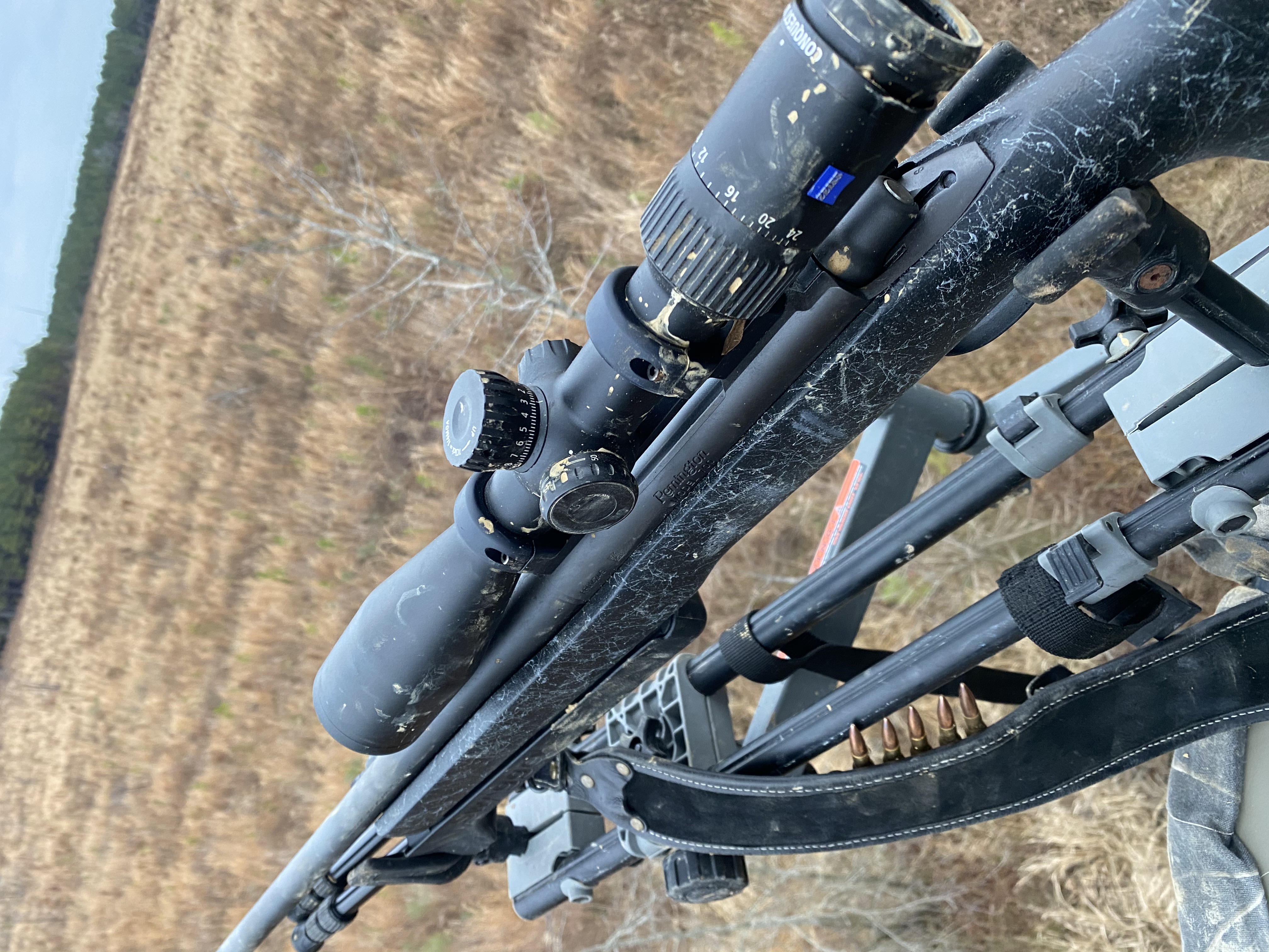 Rifle with a Zeiss Scope